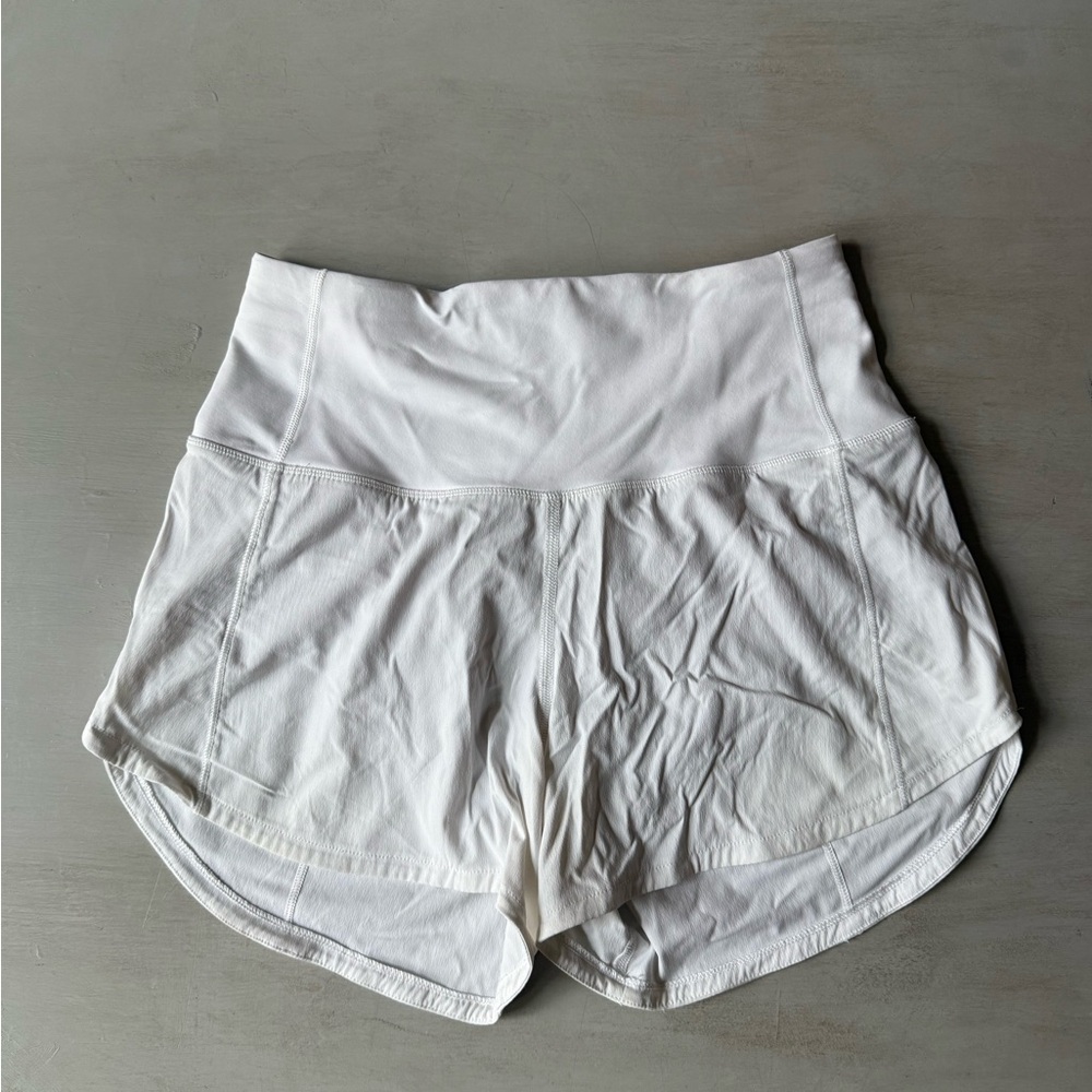 lululemon athletica Women's White Athletic Shorts